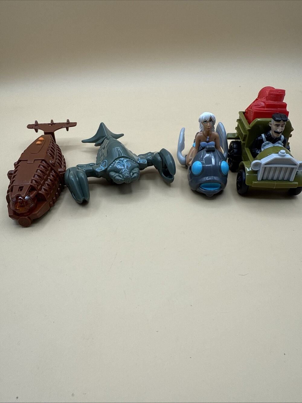 Vintage Atlantis The Lost Empire Disney McDonalds Lot of 4 2001